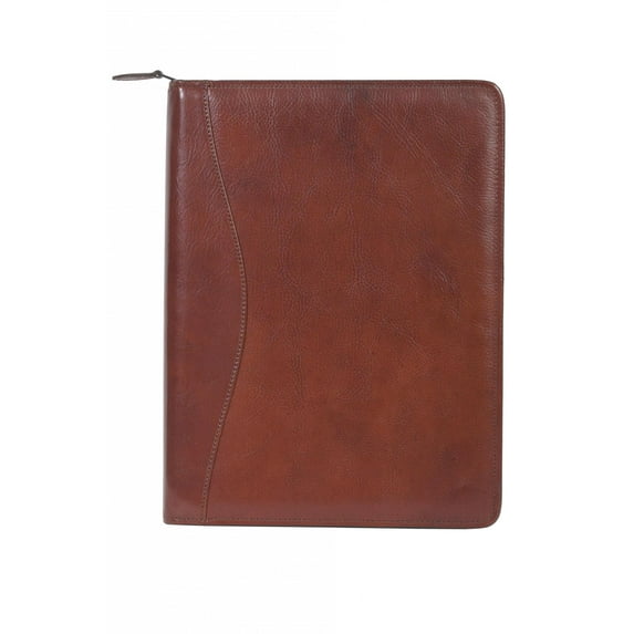 Scully Italian Leather Zip Planner And Letter Pad