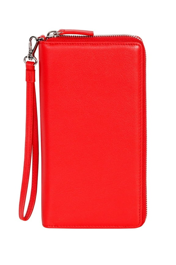 Scully Western Soft Plonge Leather RFID Gusseted Wristlet 4005-11