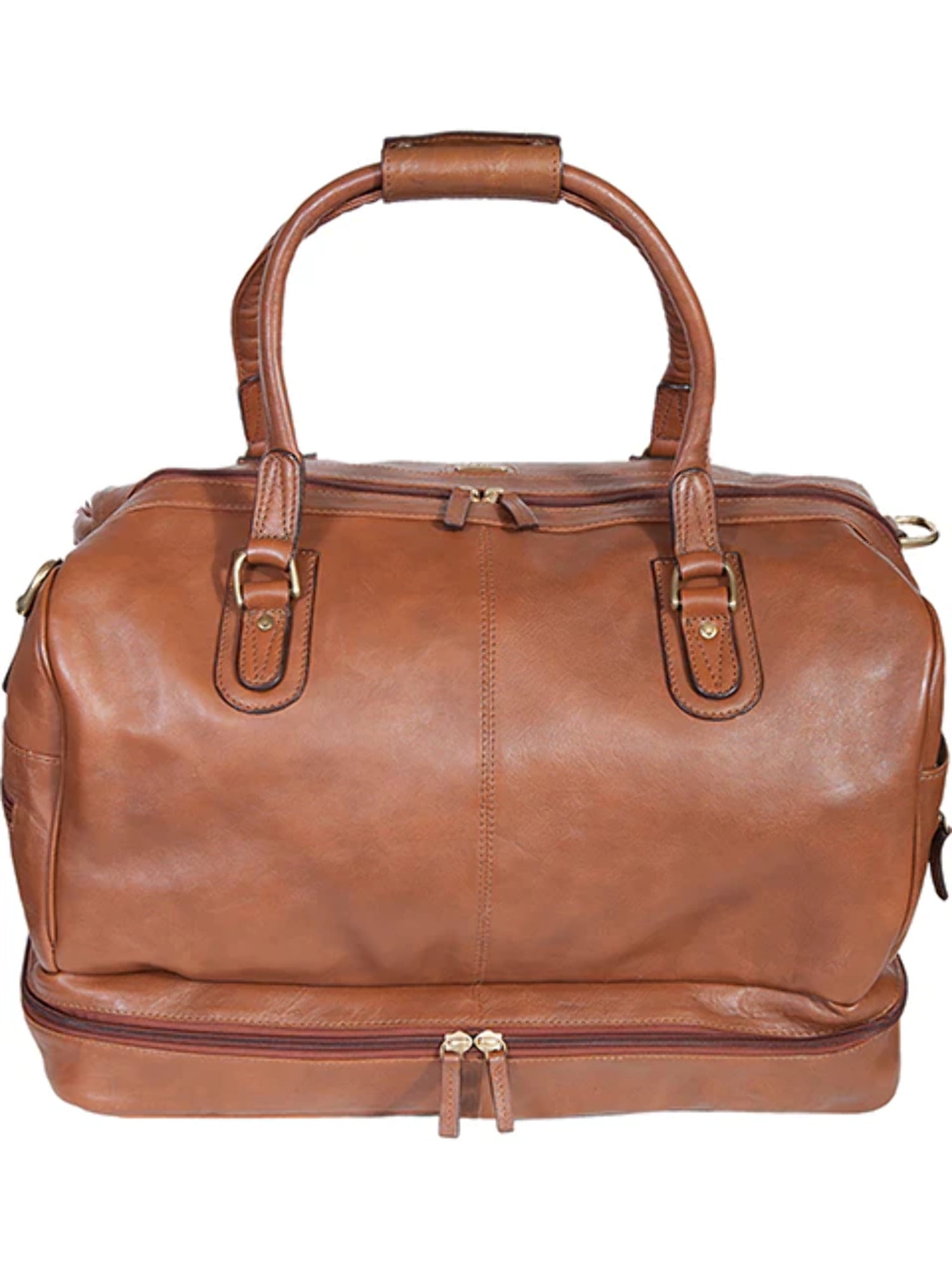 Scully Large Leather Duffel Bag Assorted Colors