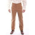 thumbnail image 1 of Scully Leather Brown Canvas Mens Pant, 1 of 2