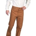 thumbnail image 1 of Scully Leather Brown Canvas Saddle Seat Mens Pant, 1 of 2