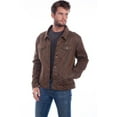 thumbnail image 1 of Scully Leather Brown Faux Jean Jacket W/Corduroy Lining, 1 of 2