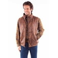 thumbnail image 1 of Scully 5324-BRN-S Men Mole Skin Vest with Pockets, Brown - Small, 1 of 2