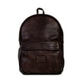thumbnail image 1 of Scully Western Backpack Adult Zip Padded Pocket Leather Chocolate 926-44, 1 of 4