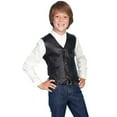 thumbnail image 1 of Scully Leather Kids Boys Black Lamb Western Vest L, 1 of 3
