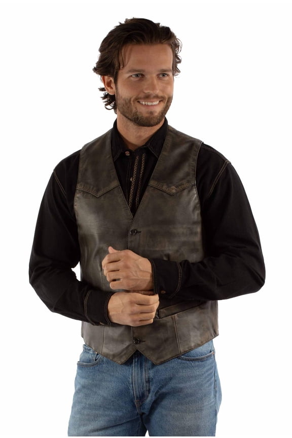 Leatherwear Mens Men's Vest