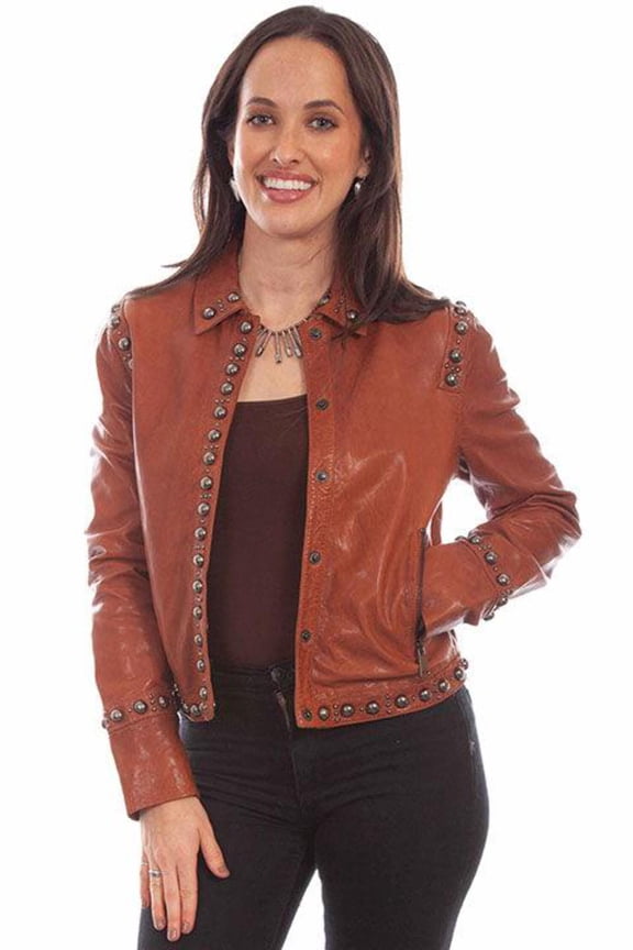 Leatherwear Womens Brown Ladies Jacket