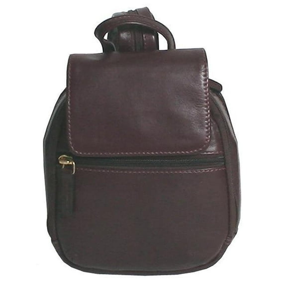 Scully Women's Leather Poppi Backpack, Chocolate, 722