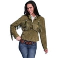 thumbnail image 1 of Scully Leather Olive Fawn Womens Jacket, 1 of 2
