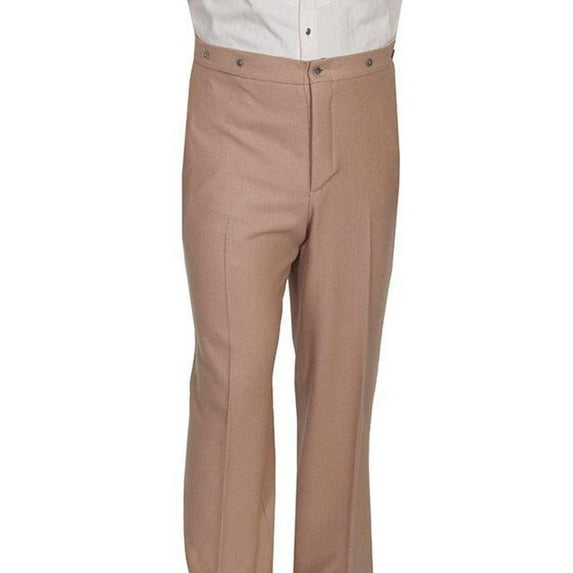 Scully Leather Tan Wool Blend Gent Mens Pant