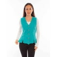 thumbnail image 1 of Scully Women's Suede Snap Front Vest - LL1102-123 X-  US, 1 of 2