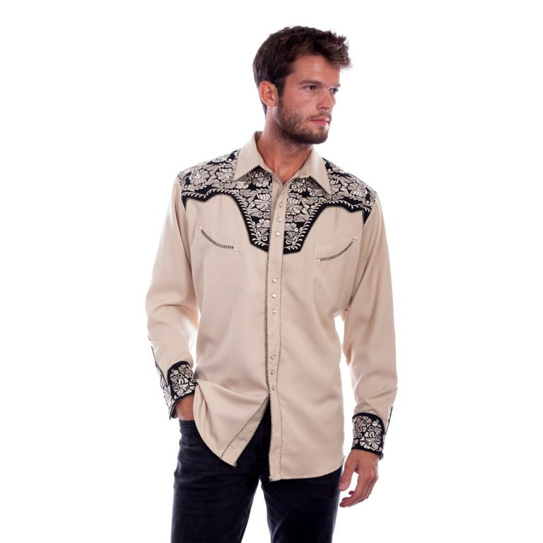 Scully embroidered western shirts best sale