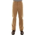 thumbnail image 1 of Scully RW040-WHE-34 Men Leather Canvas Pant, Wheat - 34, 1 of 2