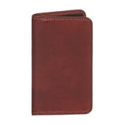 SCULLY LEATHER Scully MAHOGANY RULED PERSONAL NOTER