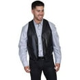 thumbnail image 1 of Scully Men's Whipstitch Lamb Leather Vest - 206-171 Medium  US, 1 of 3