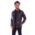 thumbnail image 1 of Scully Men's Leather Fringe Jacket Chocolate X-Large  US, 1 of 2