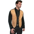 thumbnail image 1 of Scully Men's Bourbon Boar Suede Snap Front Vest 504-409, 1 of 2