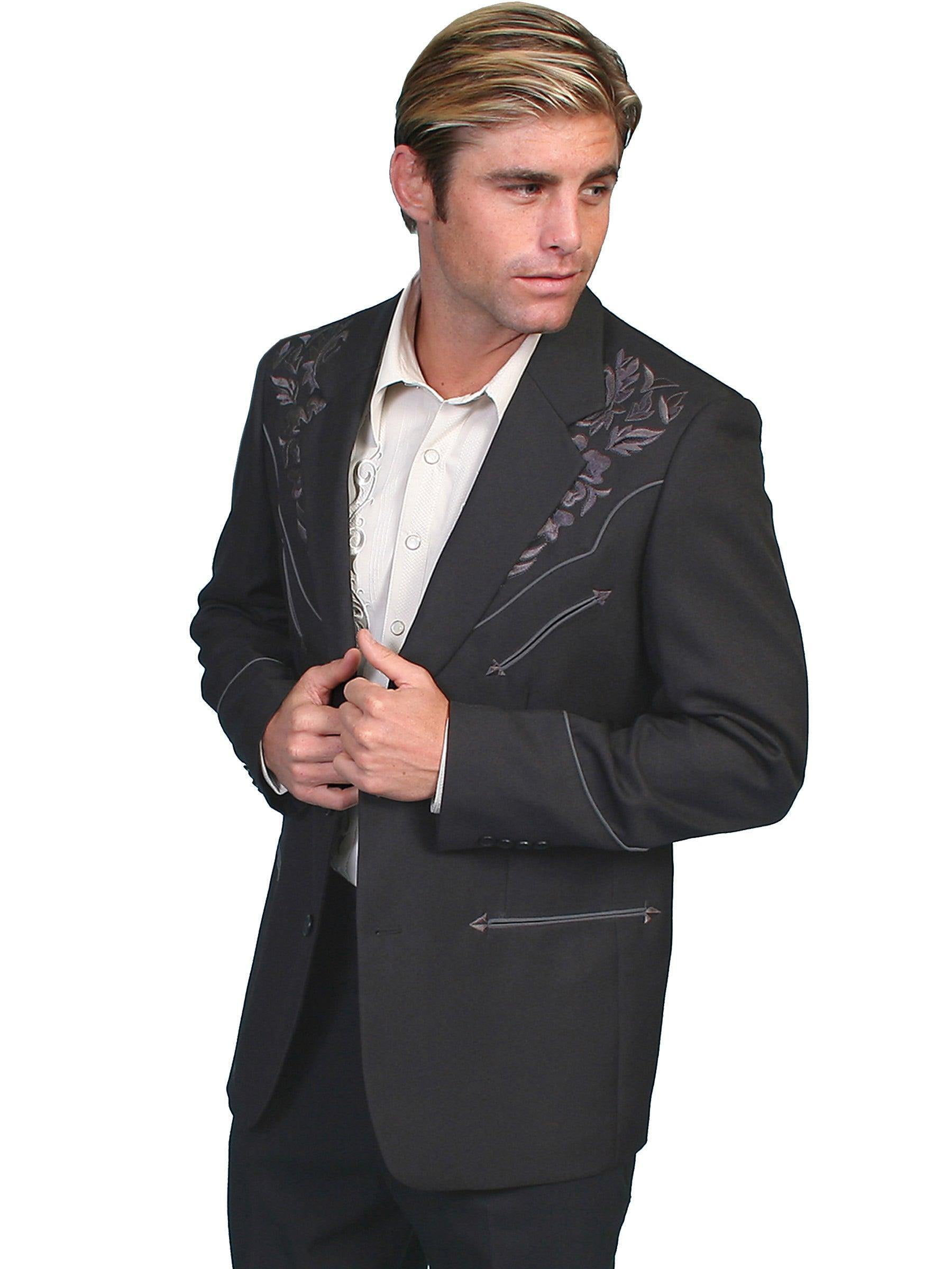 HEAVY COTTON WESTERN JACKET ブラック Black Stallion BSX Contoured FR Cotton Welding Jacket, Black