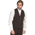 thumbnail image 1 of Scully Old West Vest Mens Western Lined Button Cotton Canvas RW041, 1 of 1