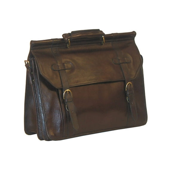 Scully Overnight leather workbag