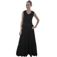 thumbnail image 1 of Scully RW501-BLK-S Rangewear 100 Percent Cotton Womens Petticoat - Black- Small, 1 of 2