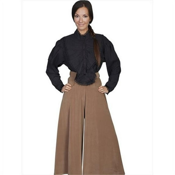 Scully RW510-BLK-S Women Rangewear Shirt - Black- Small