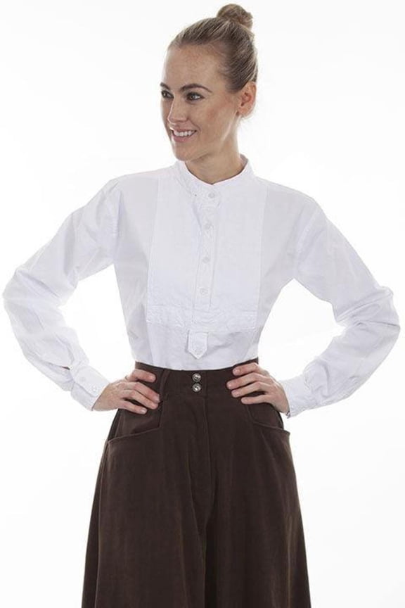 Scully RW577-WHT-XXL Women Rangewear Mollie Shirt - White- Xxl