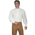 thumbnail image 1 of Scully Men's Wahmaker Pleated Front Puffed Sleeve Shirt, Natural, 4X, 1 of 1