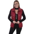 thumbnail image 1 of Scully Red Lamb Ribbed Vest, 1 of 4