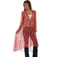 thumbnail image 1 of Scully SPICE PRINTED SWISS DOT DUSTER, 1 of 2