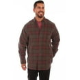 thumbnail image 1 of Scully 5263-VGR-B-LT Men Corduroy Plaid Shirt, Vintage Green - Large Tall, 1 of 2