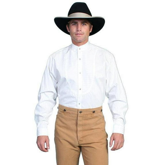 Scully WHITE DIAMOND DOBBY BUTTON UP SHIRT