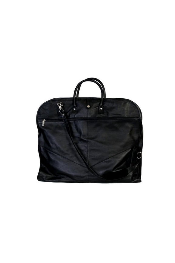Scully Western Garment Bag Sierra Collection Leather Black 05_807_17