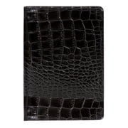 Scully Western Journal Croco Print Leather Blank Black 05_1046B_0