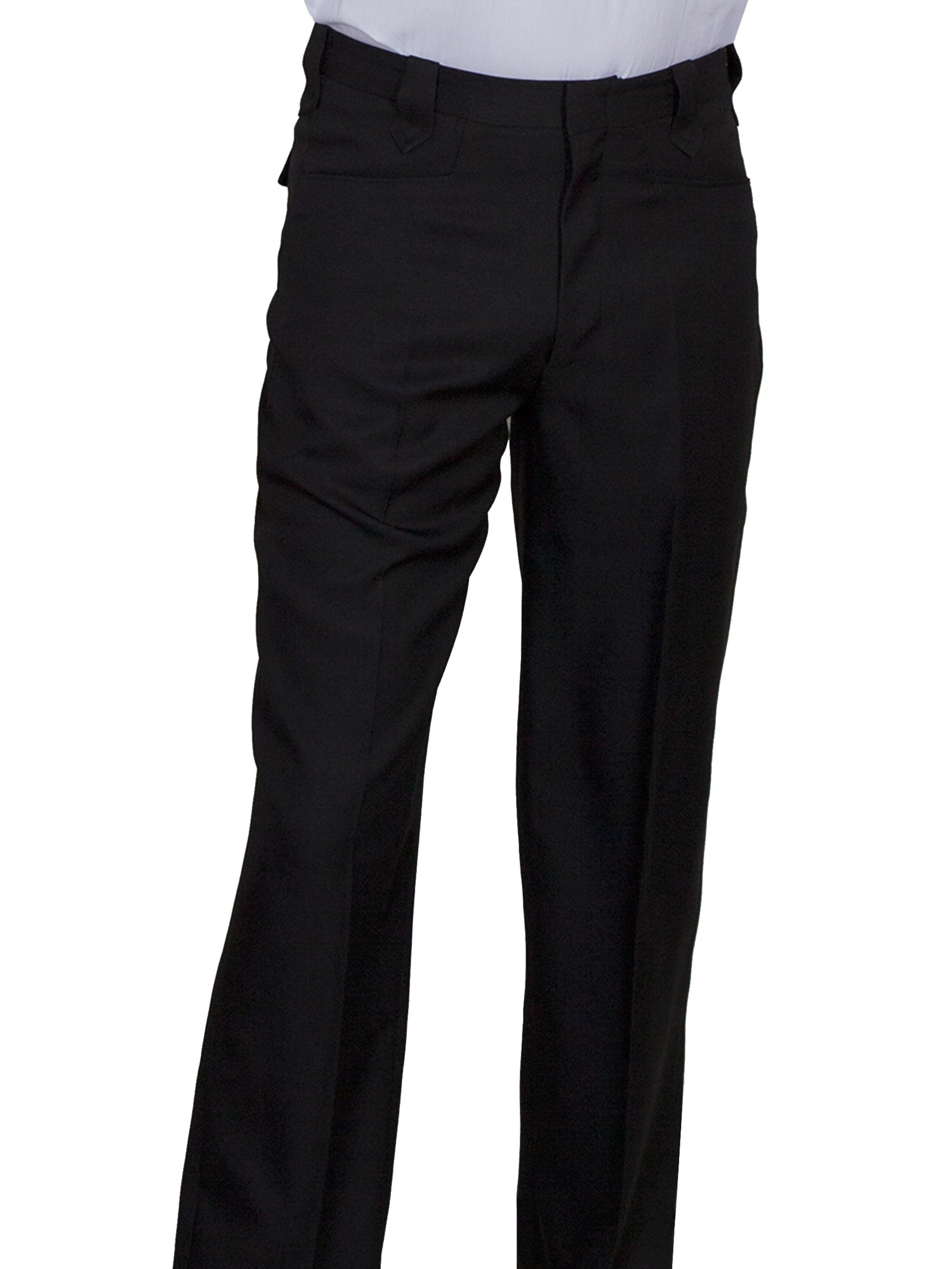 Scully Western Pants Mens Belt Loops Dress Pleat 34 Black P-859 -  Walmart.com