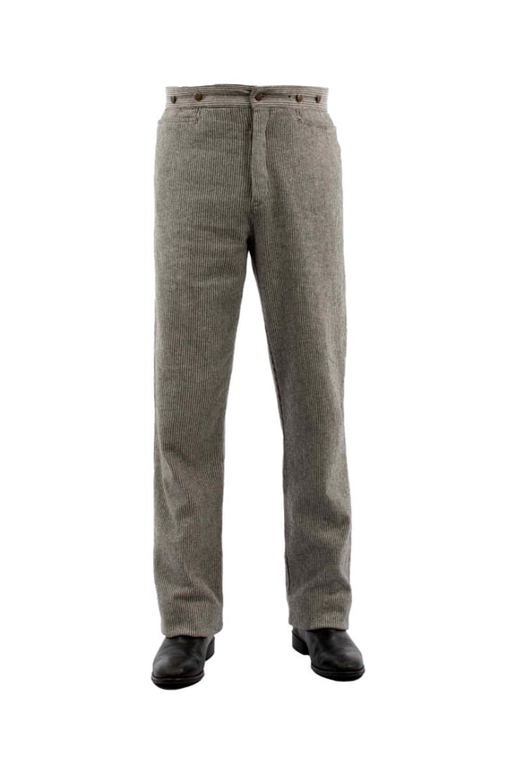 Scully Western Pants Mens Dobby Rangewear 42 x 36 Light Gray F0_RW353