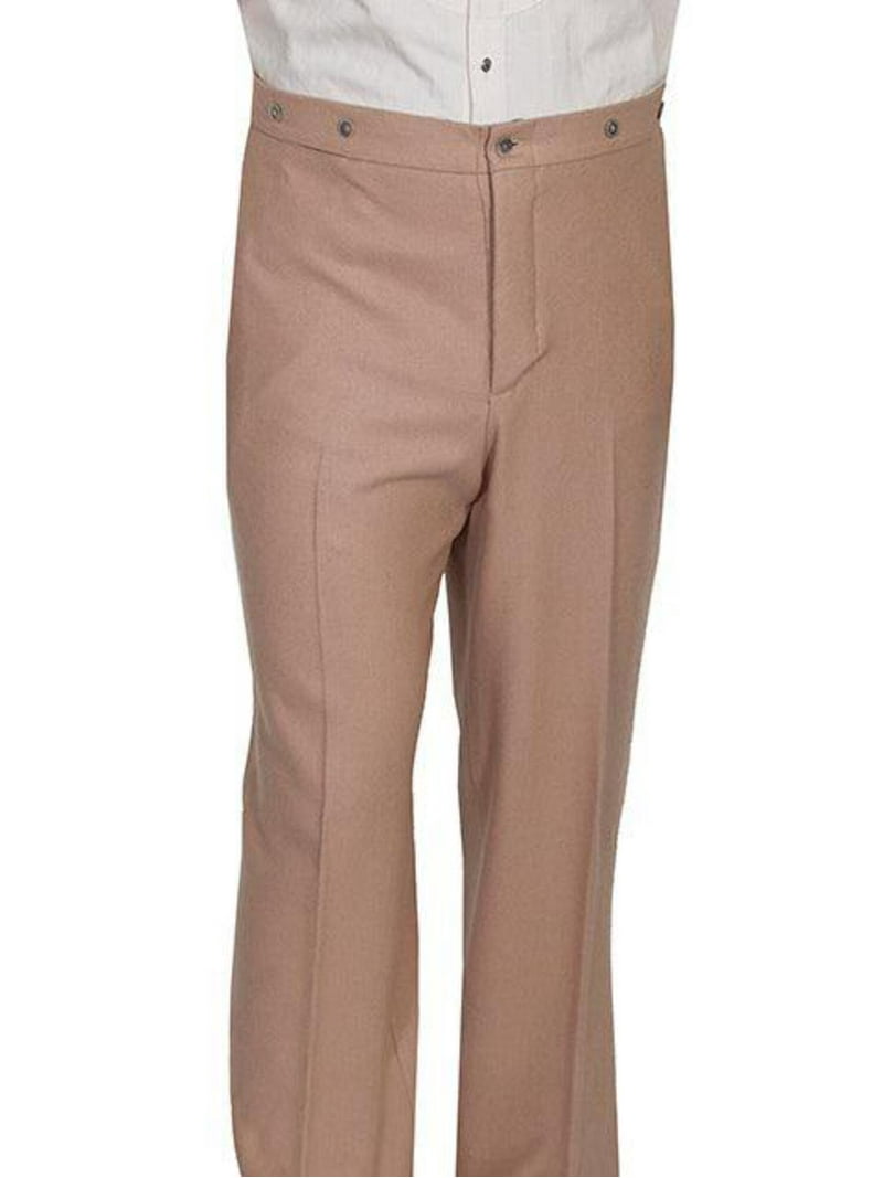 Scully Western Pants Mens Old West Adjustable Dressy Button