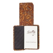 Scully Leather Chocolate New Tooled Leather Pocket Phone/Address