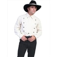 thumbnail image 1 of Scully Western Shirt Mens Bibbed L/S Button XL Natural F0_RW011, 1 of 3