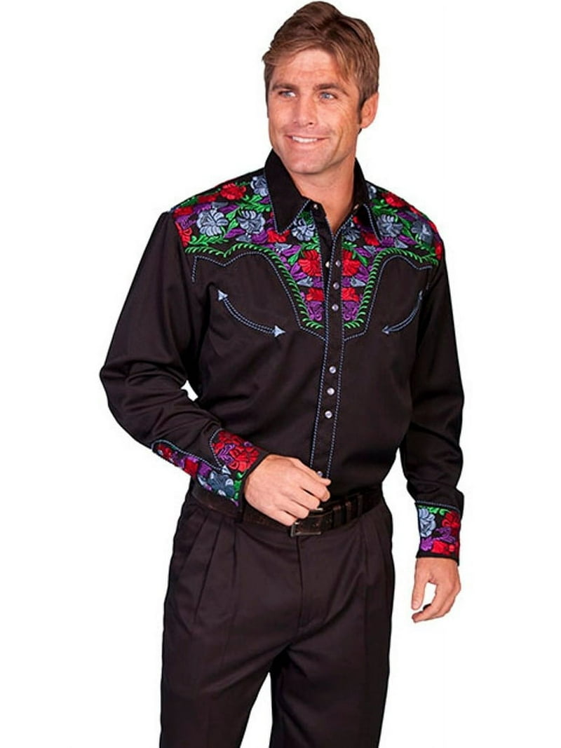 トップス Scully deadstock western shirt Scully White Retro Western Shirt | Sheplers