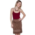 thumbnail image 1 of Scully Western Skirt Womens Honey Creek Knee-Length L Chocolate HC252, 1 of 3