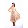 thumbnail image 1 of Scully Western Dress Womens Full Sleeveless L Light Latte F0_HC118, 1 of 2