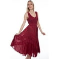 thumbnail image 1 of Scully Women's Lace-Up Jacquard Midi Dress - HC118 Medium  US, 1 of 2