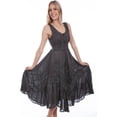 thumbnail image 1 of Scully Women's Lace-Up Jacquard Maxi Dress - HC118 XX-  US, 1 of 2