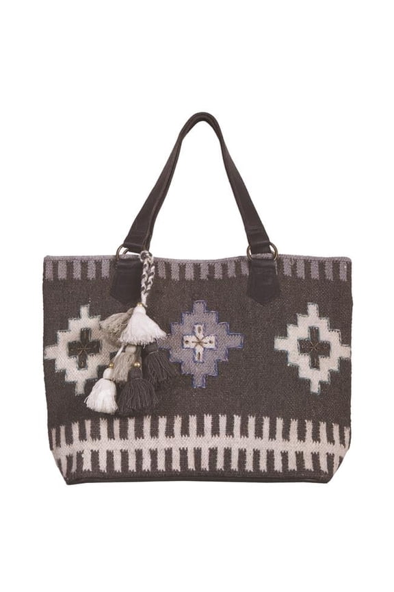Scully Women's Southwestern Woven Handbag - B307 One Size