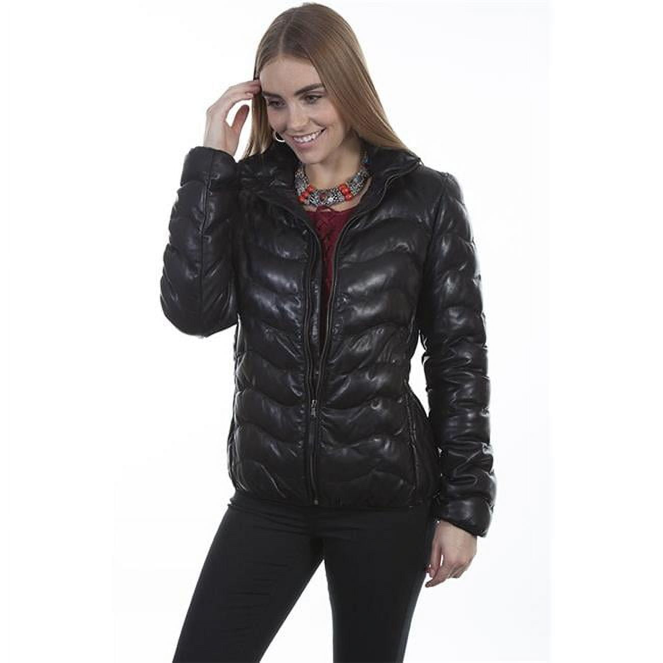 8945-01-L Womens Lightweight Diamond Quilted Puffer Bomber 8945-01-L Womens Lightweight Diamond Quilted Puffer Bomber