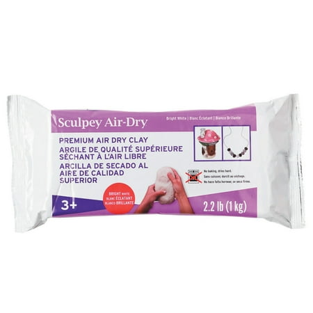 Sculpey Air-Dry Clay, White