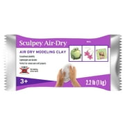 Sculpey Air Dry Modeling Clay 2.2 lbs White
