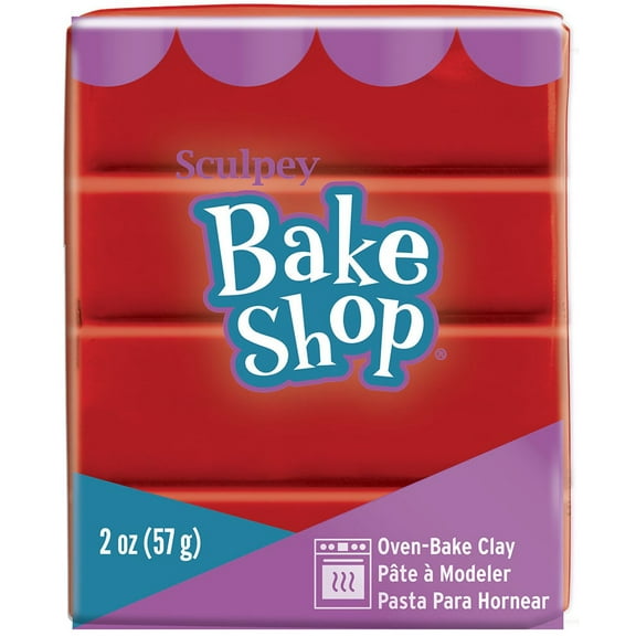 Sculpey Bake Shop Oven-Bake Clay 2oz-Red