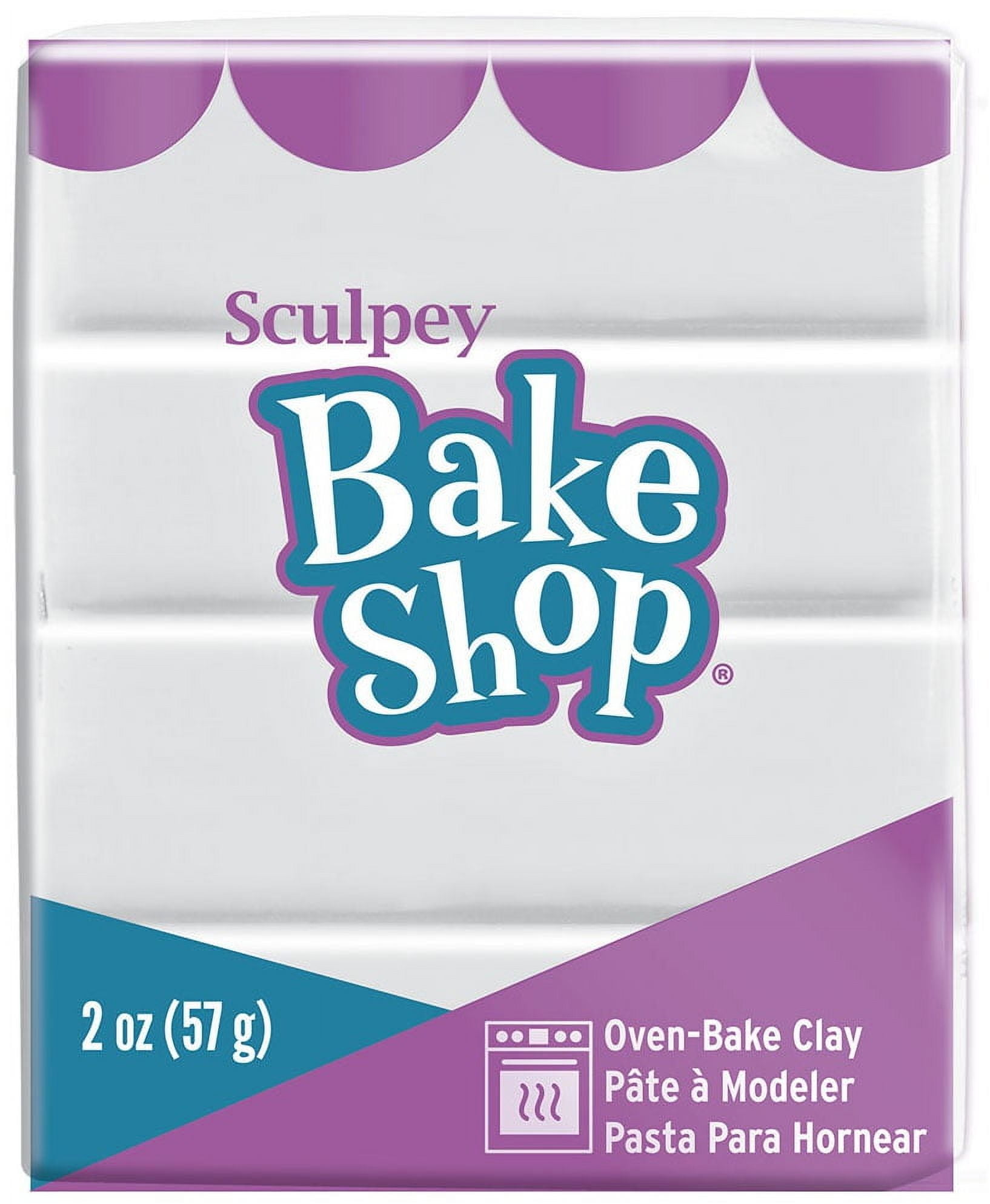 Sculpey Bake Shop Oven-Bake Clay 2oz White
